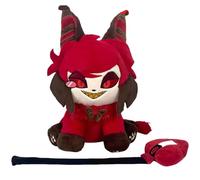 RDCIRP Hazbin Hotel Plush, Lindos Animales de Peluche de Hotel, muñecos de ángel Meow, Juguetes, Personajes de Anime Meow, muñecos de Almohada for niños y Adultos(Rojo)