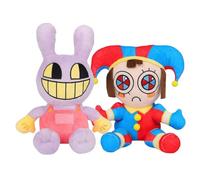 RDCIRP The Amazing Plush, Pomni Y Jax Peluche De Peluche for Niños Adultos Cumpleaños Halloween (Color : 2PCS B)
