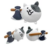 RDCIRP The Battle Cats Felpa Lindo Animal de Peluche, Almohada for Dormir, cojín for sofá, Juguete for niños y niñas, decoración del hogar, Regalos coleccionables(C)