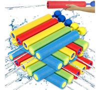 RDDAIPE 20 Pack Pistola de Agua Niños, Pistola Agua Espuma para Piscina, Playa, Jardin, Exterior Juegos de Aguas para Ninos 3+ Años, Juguetes Piscina Verano