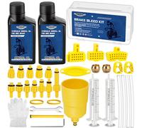 RDDAIPE Kit Purgado Frenos para Shimano, Tektro, Magura, Kit Sangrado Frenos, Kit Purga Frenos con 300ml Aceite Mineral y Embudo, Hidráulicos Kit de Purga de Freno para Bicicleta