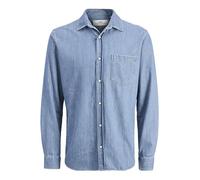Rddlesner - Camiseta Vaquera L/S Noos, Azul Denim., M