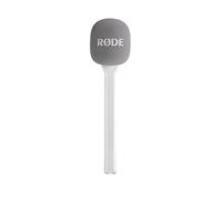 RØDE Interview GO Adaptador de Mano para Micrófonos Inalámbricos, Blanco