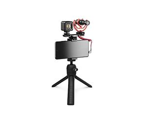 RØDE Microphones VideoMicro Vlogger Kit para teléfonos móviles (conexión de 3,5 mm) (VLOGVMICRO)