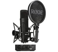 RØDE NT1 / AI-1 Complete Studio Kit Kit de estudio completo RØDE con micrófono de condensador NT1 Studio y interfaz de audio AI-1 para producción musical, grabación vocal, transmisión y podcasting