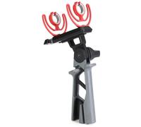 RØDE PG2-R Empuñadura tipo pistola con montura antichoque equipada con monturas dobles Rycote Lyre