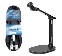 RØDE Rode DS-2 - Trípode de micrófono para estudio de escritorio y cable keepdrum XLR