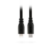 RØDE SC19 Cable USB-C a Lightning de 1.5m RØDE SC19 (negro) | Cable Lightning de 1,5 m con conector USB-C y certificación MFi para micrófonos, iPhone y iPads