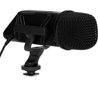 RØDE Stereo VideoMic Micrófono estéreo de cámara RØDE Stereo VideoMic con dos cápsulas de ½" en matriz X/Y fija para producción cinematográfica, creación de contenido y grabación en exteriores