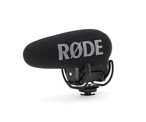 RØDE VideoMic Pro Plus Micrófono de cañón para cámara RØDE VideoMic Pro+ premium con filtro paso alto, refuerzo de alta frecuencia, atenuador, canal de seguridad para grabación cinematográfica, creación de contenido y grabación en exteriores