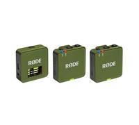 RØDE Wireless GO (Gen 3) - Micrófono inalámbrico compacto - Audio prístino, grabación en 32 bits de punto flotante, control automático de nivel, para teléfonos, cámaras y computadoras (Verde musgo)