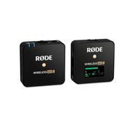 RØDE Wireless GO II Single Ultra-compact Dual-channel System with a Built-in Microphone, On-board Recording for Filmmaking, Interviews and Content Creation (Single Set)