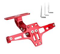 RDEQKIVZ Moto Portamatriculas Accesorios para Motocicletas Guardabarros para Eliminator Soporte Montaje Trasero Ajustable Marco Aleación Aluminio Soporte Matrícula Trasera Motocicleta Marco Matrícula