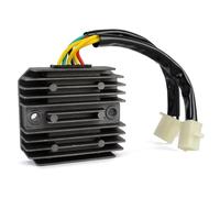 RDEQKIVZ Motocicleta Regulador Compatible con para CN250 para Helix 2004 2005 2006 2007 para CB450S para CB450SJ 1988 Regulador De Voltaje Rectificador OEM: 31600-KFR-841 31600-ML4-000