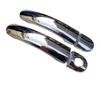 RDEQKIVZ Tiradores Exteriores Coche Compatible con para TT para MK1 para MK2 Accesorios Exteriores Automotrices Cubiertas Manijas Puertas Automotrices Cubiertas Manijas Decorativas Cromado Plástico