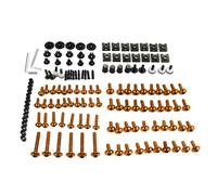 RDEQKIVZ Tornillos carenado Motocicleta Compatible con Yamaha para YZF para R1 para R6 para R3 para MT07 2005-2012 Accesorios Motocicleta Tornillo Carenado De Parabrisas para Perno