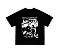 RDESEDRTRE ADVERTS WONDERFRS Crossing Red Sea We Don't Care at All t Shirt Black 3XL