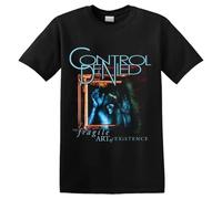 RDESEDRTRE Control Denied The Fragile Art of Existence Album Cover T-Shirt Black S