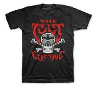 RDESEDRTRE Cult Electric Skull T Shirt Black L