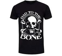 RDESEDRTRE Dad to The Bone Men's T-Shirt .PNG Black XL