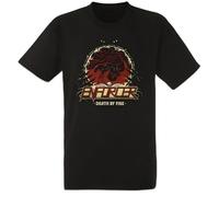 RDESEDRTRE Death by Fire Enforcer Men t Shirt Black S