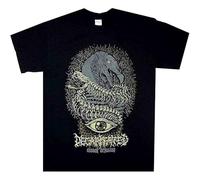 RDESEDRTRE Decapitated Visual Delusion Men T Shirt Black M