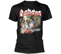 RDESEDRTRE Destruction Mad Butcher Ufficiale Uomo Maglietta t Shirt Black XXL