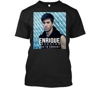 RDESEDRTRE Enrique-Iglesias-Tour-2019-Warna-9-TeeT-Shirt Black XL