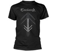 RDESEDRTRE Enslaved 'Rune Cross' T-Shirt Black XXL