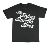 RDESEDRTRE Eseke The Flying Burrito Brothers T-Shirt Black XXL