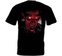 RDESEDRTRE Evil Dead 2 V.12 T Shirt Black Movie Poster Horror Black 3XL