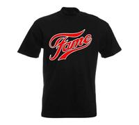 RDESEDRTRE Fame Retro Musical Movie T Shirt Black M