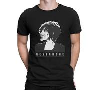 RDESEDRTRE Farmeroul-T-Shirts-Men-Singer-Mylene-Farmer Black S