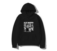 RDGKUCB Alex Warren Little Orphan Alex 2026 Tour Sudadera con Capucha Harajuku Sudadera Manga Larga Sudadera Unisex Hip-Hop Prenda De Vestir-Black||x_s