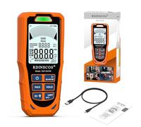 RDINSCOS Detector EMF, 3 en 1 Radiación Electromagnética para EF MF RF, Detector Portátil Digital de Radiación para Campos Electromagnéticos para el Hogar, la Oficina y los Desplazamientos