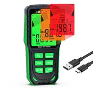 RDINSCOS Medidor EMF, EF/MF/RF Detector de Ondas Electromagnéticas, Recargable Detector de Campos Electromagnéticos,Medidor de Ondas Electromagnéticas para Hogar,Officio