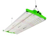 RDJ Bouns Lámpara de cultivo Astronaut de 240 W con UVA e IR, ángulo de panel ajustable, atenuación de 0 a 100 grados, luz para plantas de interior, espectro completo, para carpa 2x4