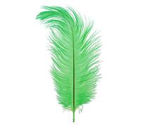 Rdjumpdjo 10 x Estilo 10-12 Pulgadas Plumas de Avestruz Decoraciones Verde