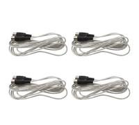 Rdjumpdjo 4piezas 9.8FT Midi Macho A Macho DIN 5-Pin Conector de Cable de ExtensióN de Instrumento de MúSica