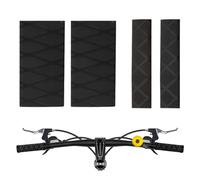 RDNKVB 4 pcs Puños de Moto Antideslizantes, universales puños Motocross protaper, con Funda de Freno para Uso en Moto