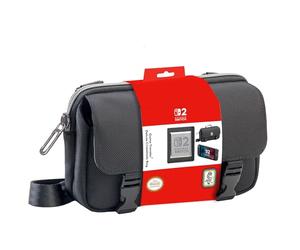 RDS - Bolsa Cruzada Horizontal de Lujo con Licencia de Nintendo Switch 2, Nintendo Switch OLED y Nintendo Switch, con Capacidad para Sistema y Accesorios de Nintendo