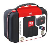 RDS - Funda con licencia para Nintendo Switch 2, Nintendo Switch OLED y Nintendo, sistema Game Traveler Deluxe, con capacidad para adaptador de CA, cable HDMI, correas Joy-Con, funda para tarjetas de