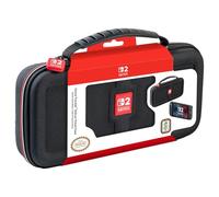 RDS - Funda de lujo para Nintendo Switch 2, con licencia oficial de Nintendo Switch, OLED y sistemas de Nintendo Switch. Capacidad para 12 tarjetas de juego y funda para tarjetas microSD con capacidad