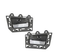 Rdtnvc Manija Puerta Interior Para Jeep Para Grand Para Cherokee 2005-2010 Manija Interior Puerta Coche 1JV461J3AA 1JV471J3AA 5HR421J3AK 5HR411J3AK Coche Maneta Puerta(2xChrome Rear LH RH)