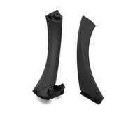 Rdtnvc Manija Puerta Interior Para Serie 3 E90 E91 316 318 320 325 328i 2005-2012 Embellecedor Panel Cubierta Manija Puerta Interior Delantera Trasera Coche Maneta Puerta(Handle Kit black R)
