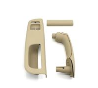Rdtnvc Manija Puerta Interior Para VW Para Bora Para Golf 4 MK4 Para Jetta 1999-2004 LHD Panel Cubierta Interruptor Ventana Automóvil Tirador Puerta Manija Agarre Coche Maneta Puerta(Beige 4pcs)