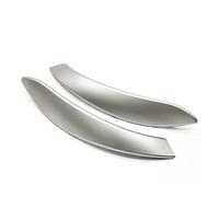 Rdtnvc Manilla puerta Para Serie 3 4 M3 M4 F30 F35 F36 F32 F33 F34 F80 F82 F83 316d 318d 320d Decoración Cubierta Exterior Manillar Puerta Interior manija puerta interior(Plata 2 piezas)