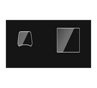 Rdtnvc Pantalla Instrumentos Navegación GPS Coche 10,1 Pulgadas Protector Cristal Templado Resistente Los Arañazos Para BYD Dolphin 2023-2025 Protector pantalla cristal templado