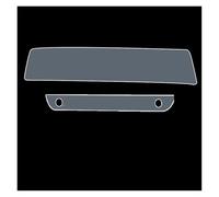 Rdtnvc Película Protectora Transparente TPU PPF Para Consola Central Interior Para Kia EV6 EV GT 2021-2023 Accesorios Reparación Antirrayas Protector pantalla cristal templado(353mm For LHD)