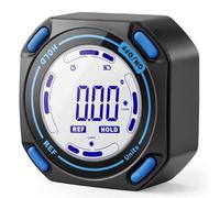 RDTOK Medidor de ángulo digital magnético, medidor de inclinación digital 360°, nivel de burbuja digital con pantalla LCD, precisión ± 0,1°, función de nivel de burbuja, caja de nivel, para